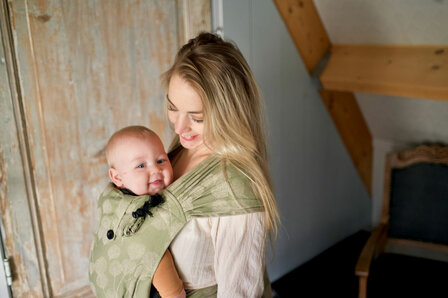 Wrap &amp; Go + Baby Print Half Buckle
