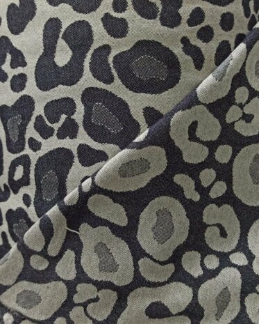 Geweven draagdoek organic print - maat 7